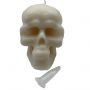 Velón Calavera Blanca