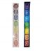 Quemador de incienso madera 7 chakras